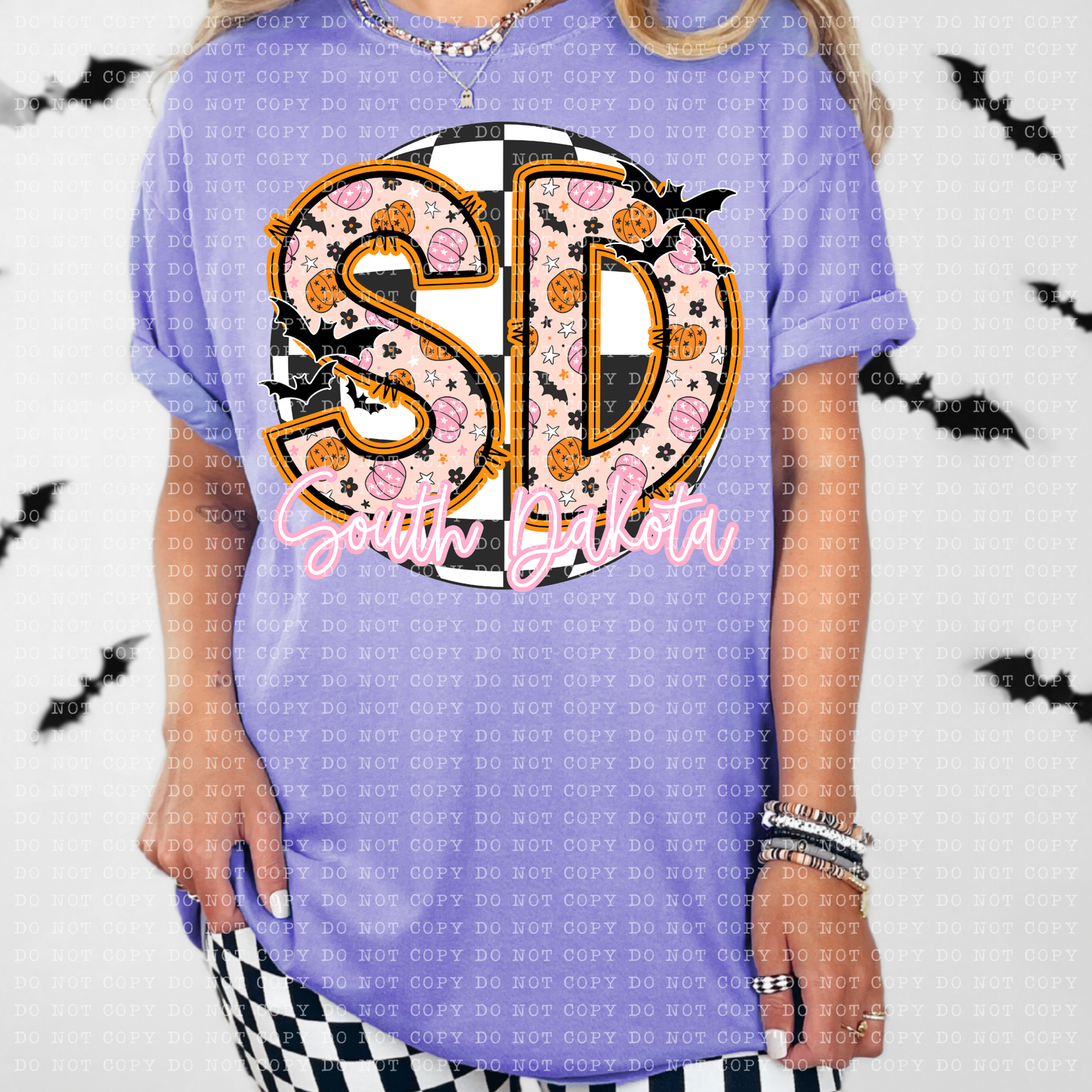 Pumpkin batty STATES (dropdown)-DTF&UV