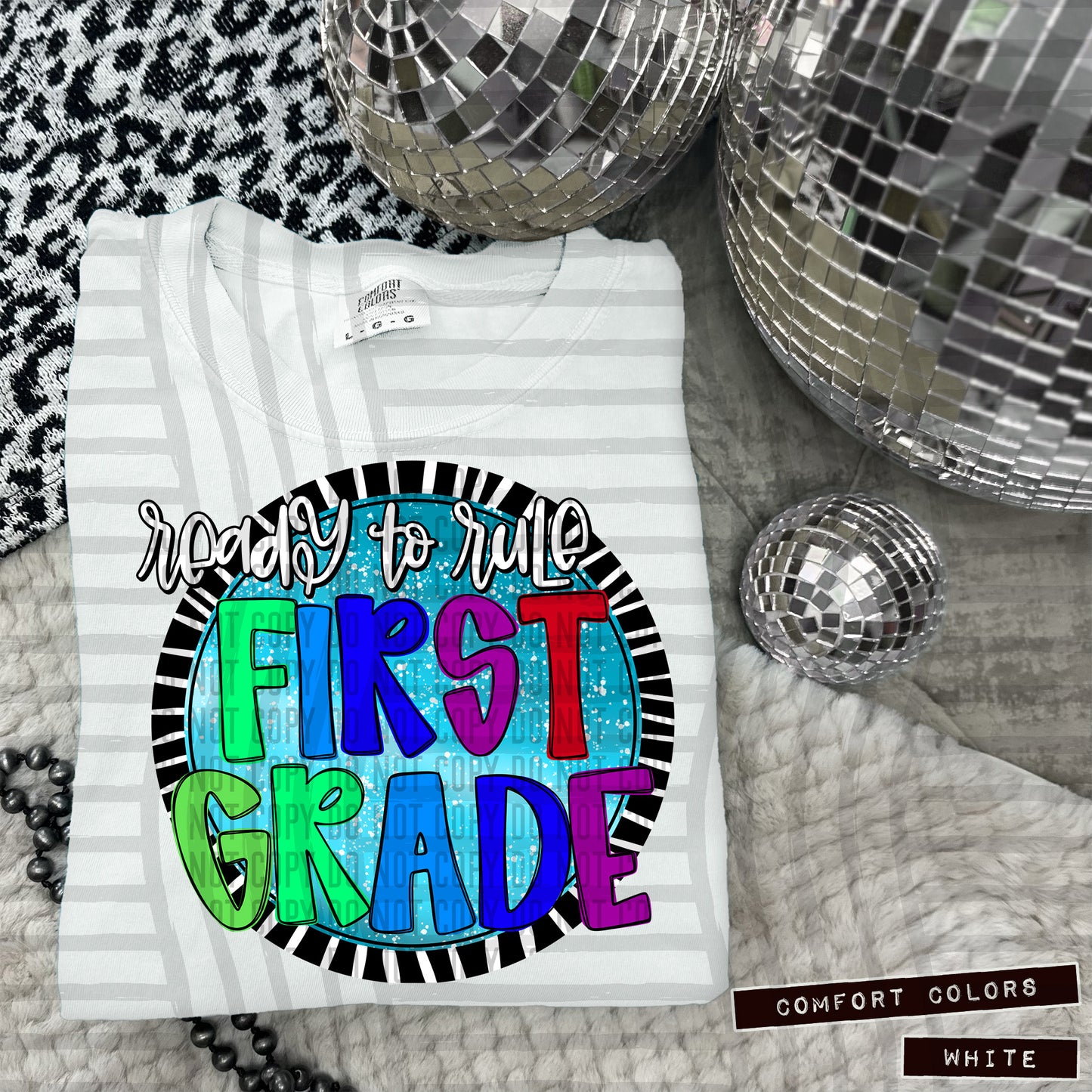 Ready to Rule- (PINK& BLUE Dropdown)- DTF&UV