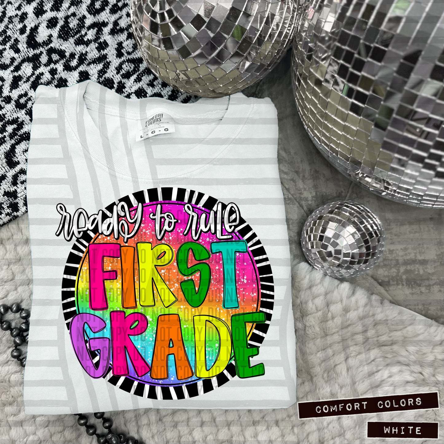 Ready to Rule- (PINK& BLUE Dropdown)- DTF&UV