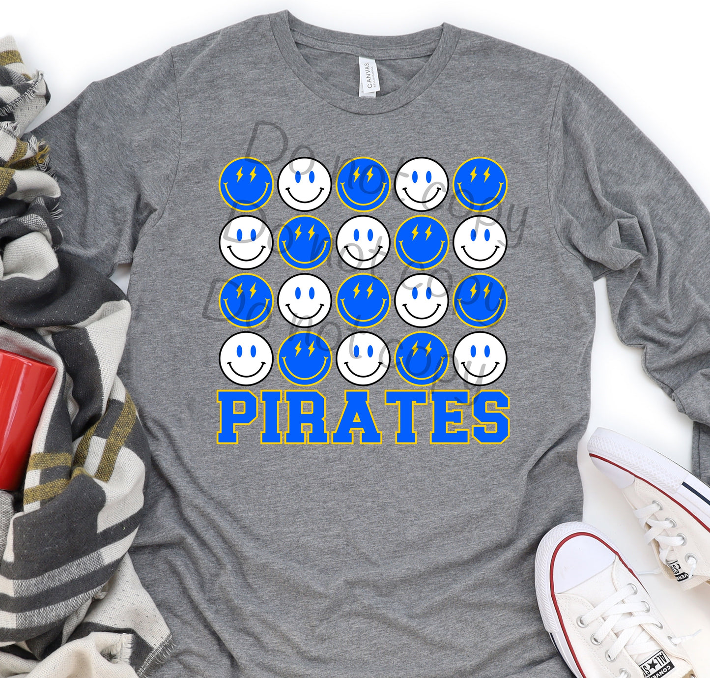 Pirates smileys-DTF
