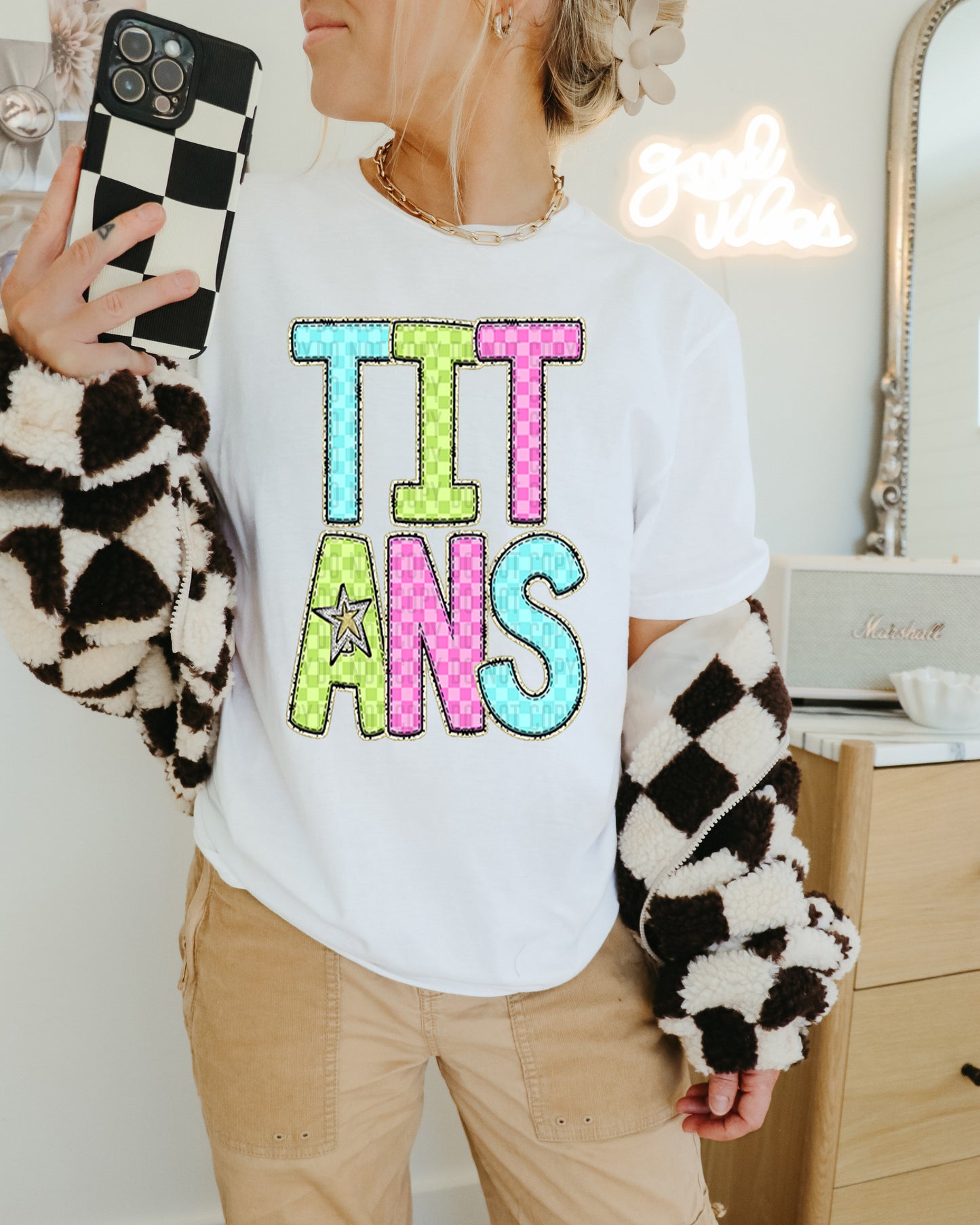 Bright Checkered (all in dropdown)-DTF