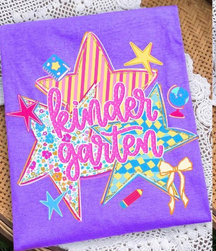 Star Grades-Kindergarten -DTF&UV