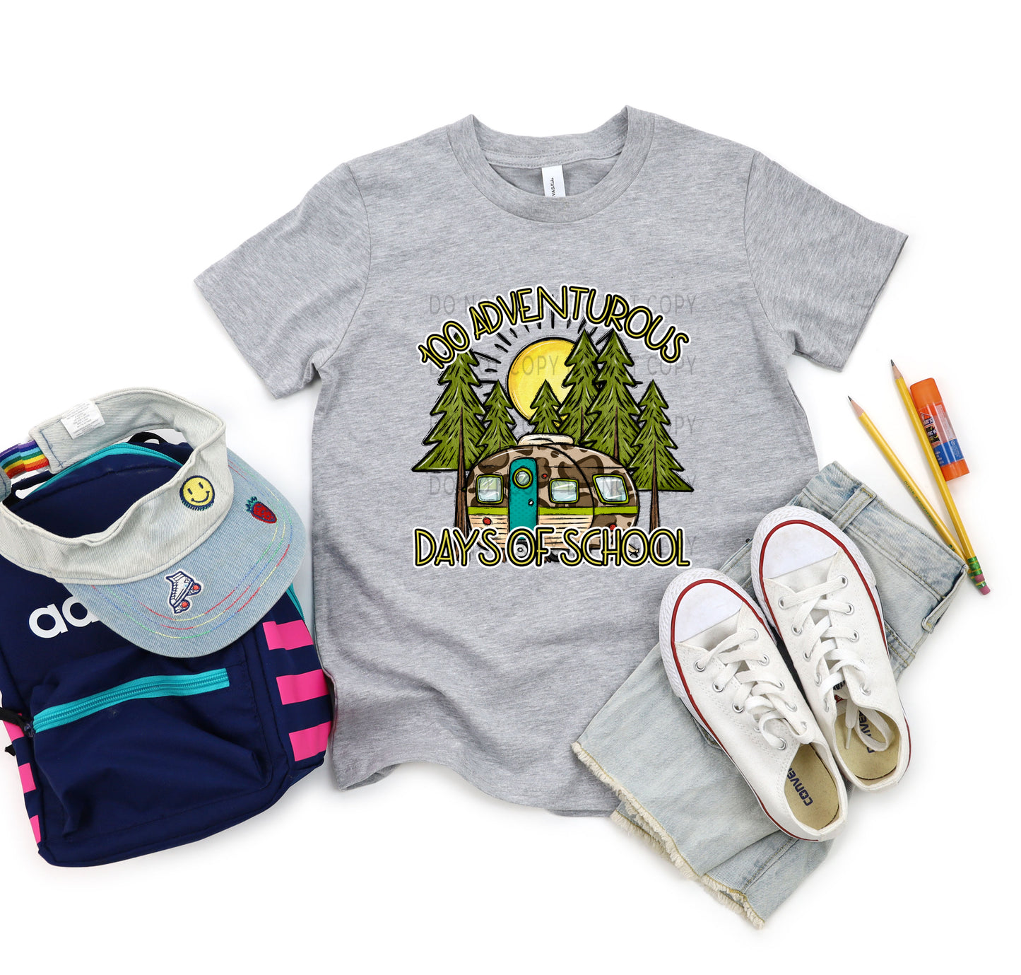 100 Adventurous Days Of School - DTF