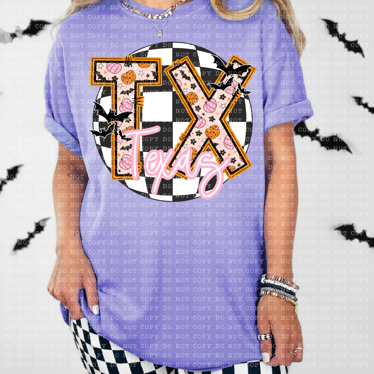 Pumpkin batty STATES (dropdown)-DTF&UV