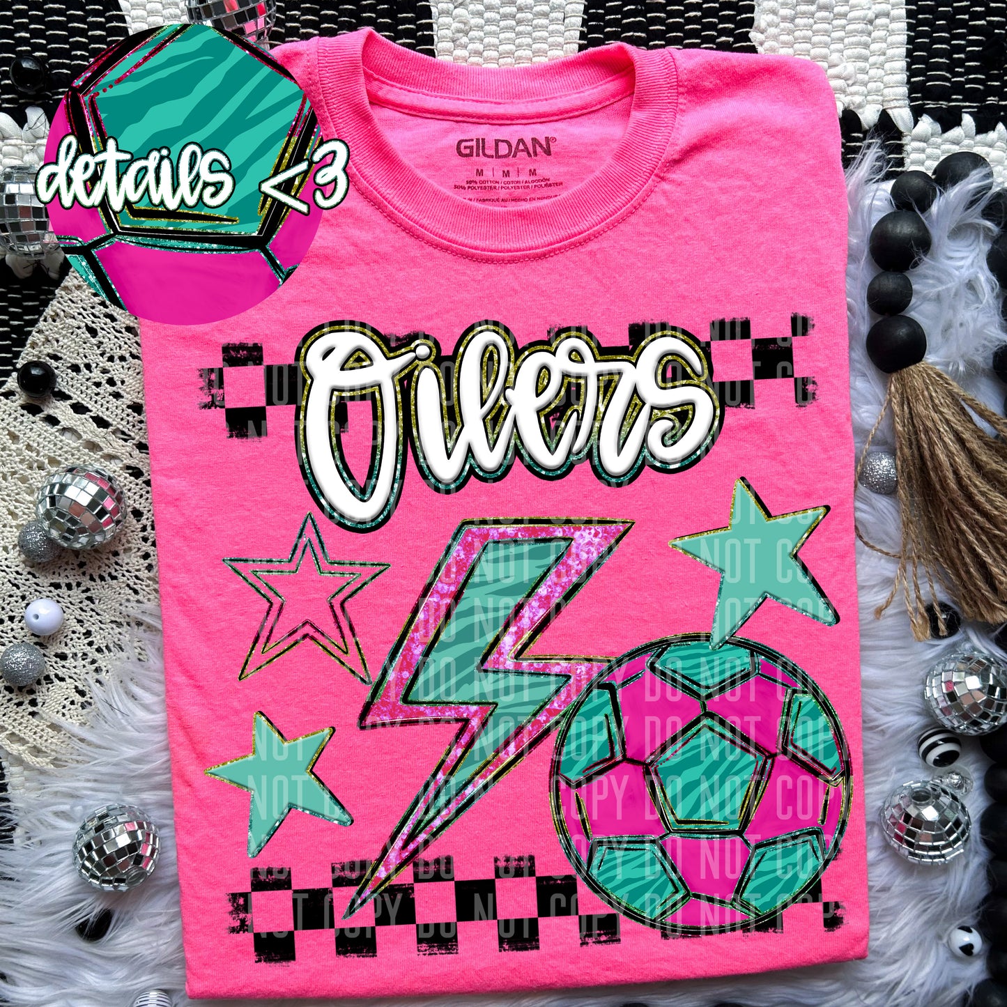 Soccer Bolt Mascots(Dropdown)-DTF
