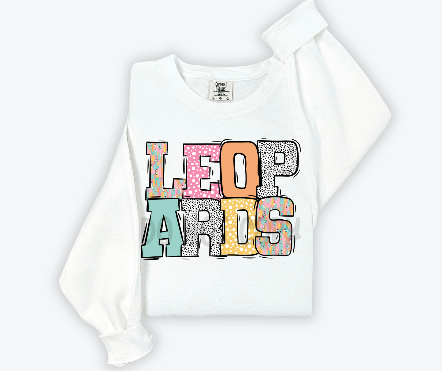 Pastel Stroke Varsity Mascots (ALL Mascots in this listing Dropdown)-DTF