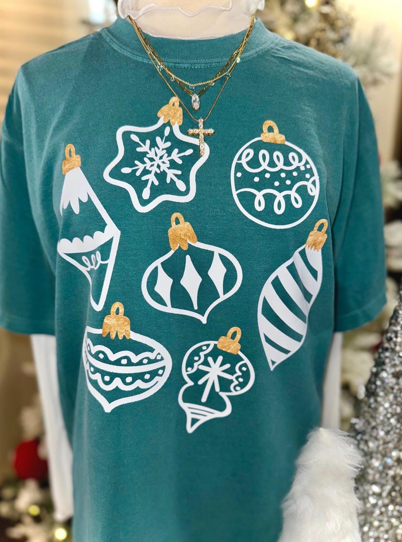 White Ornaments- DTF DEAL