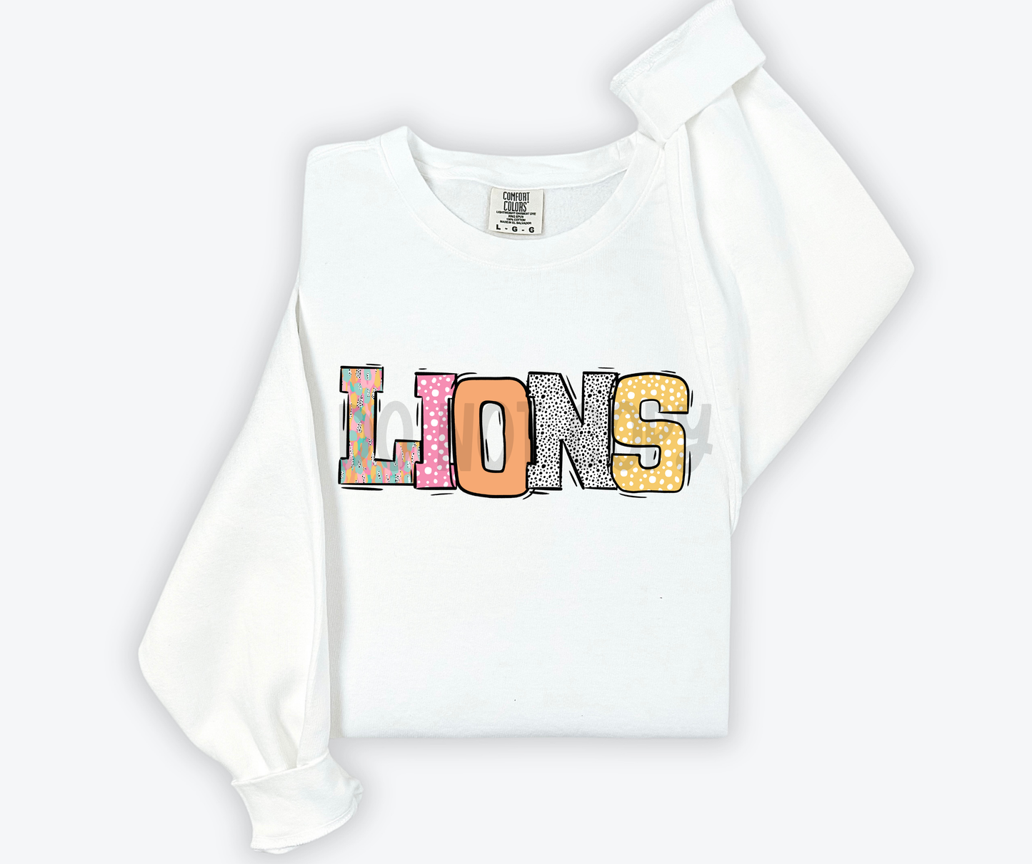 Pastel Stroke Varsity Mascots (ALL Mascots in this listing Dropdown)-DTF