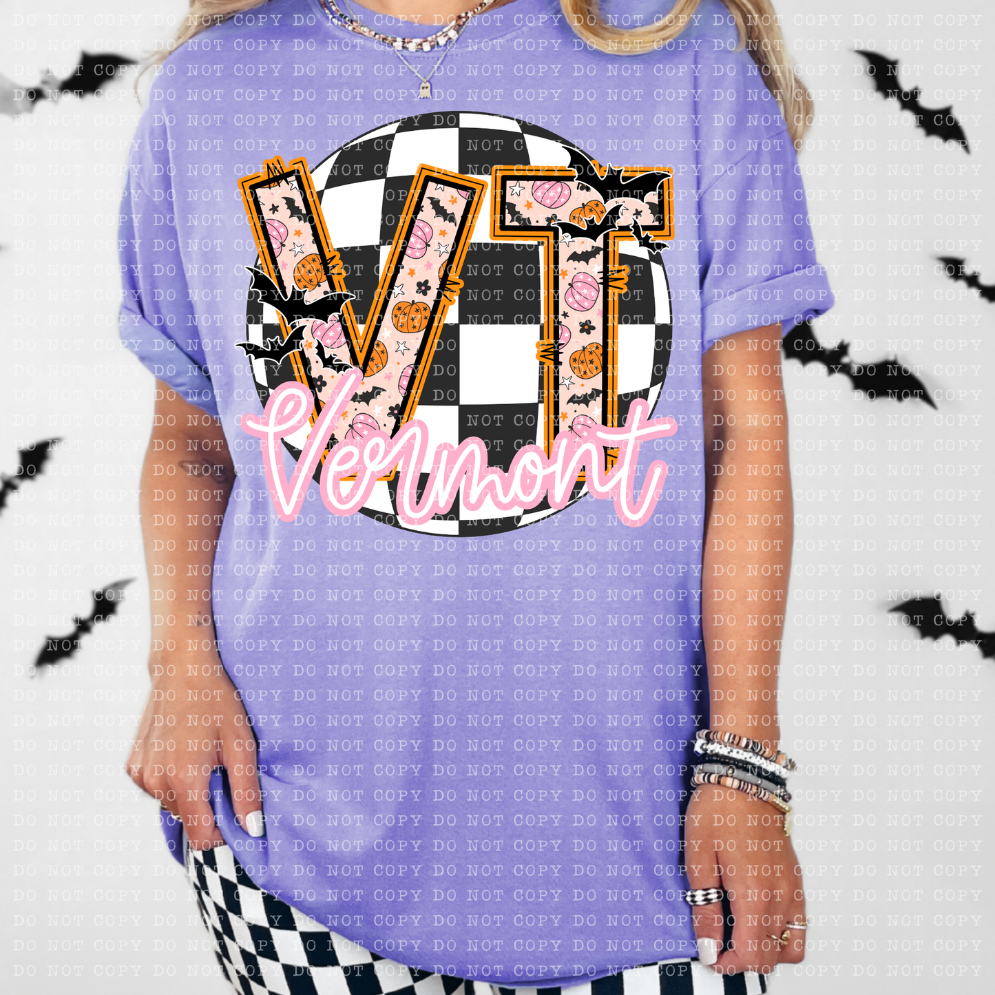 Pumpkin batty STATES (dropdown)-DTF&UV