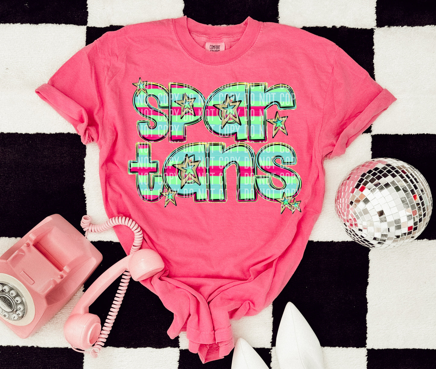 Multi Stripes Mascots(Dropdown)-DTF