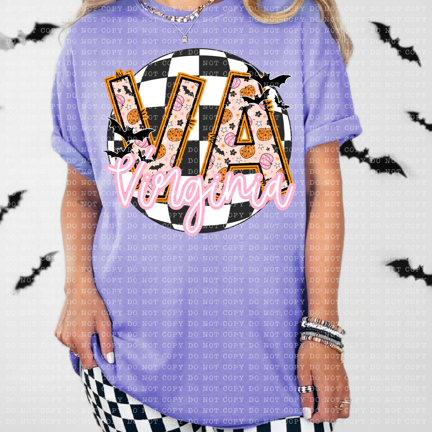 Pumpkin batty STATES (dropdown)-DTF&UV