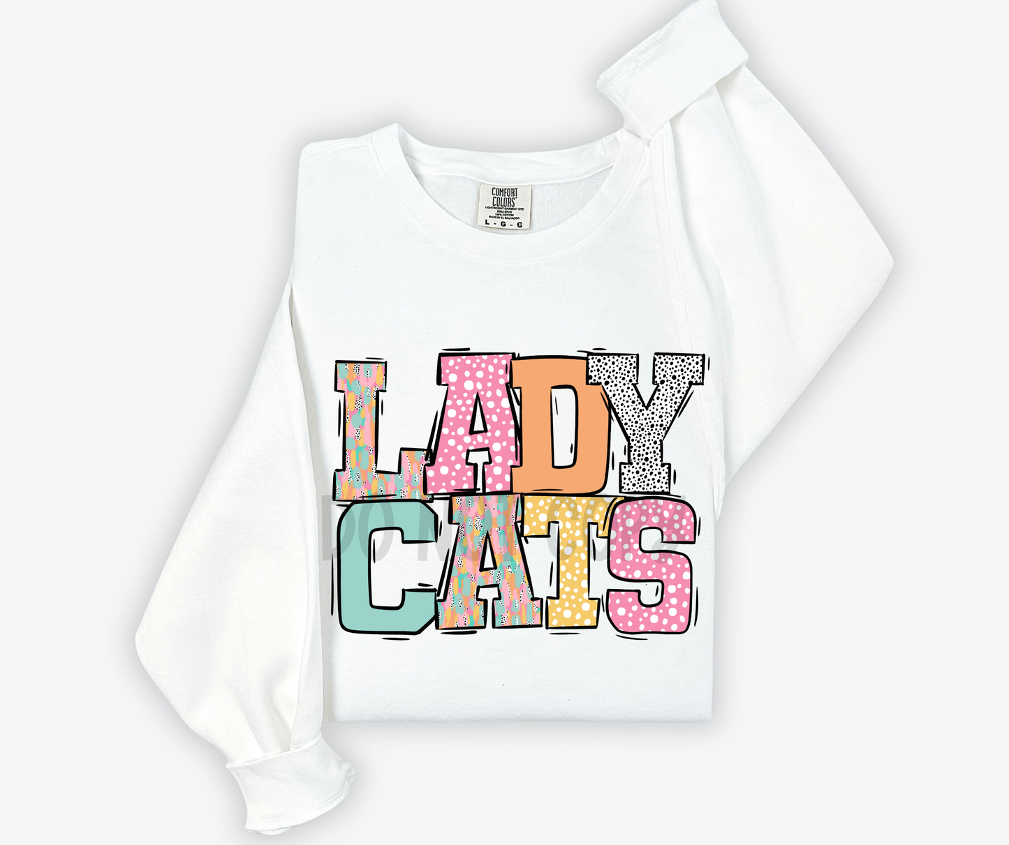 Pastel Stroke Varsity Mascots (ALL Mascots in this listing Dropdown)-DTF