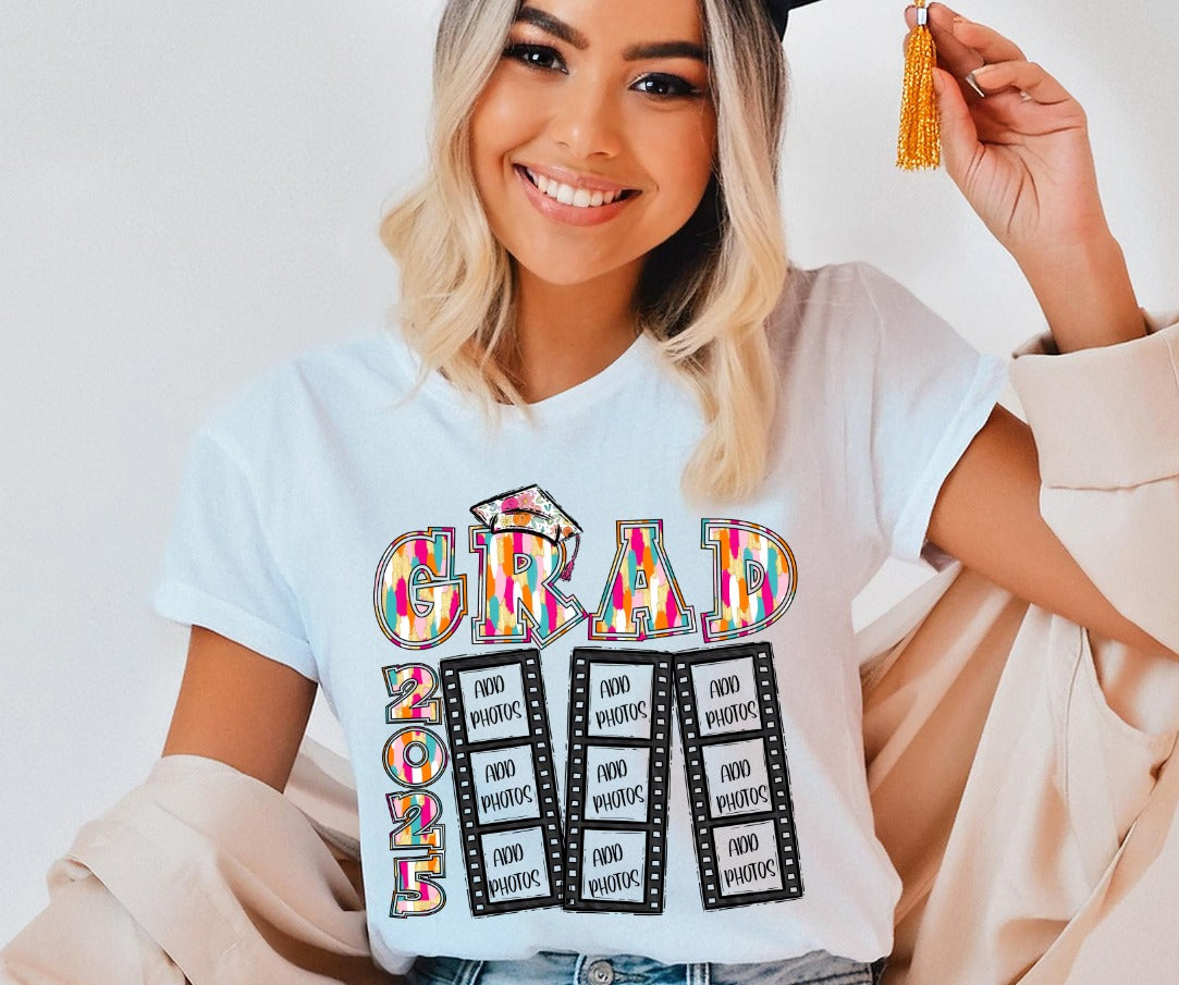 2025 Grad Strip Photo:Custom- DTF