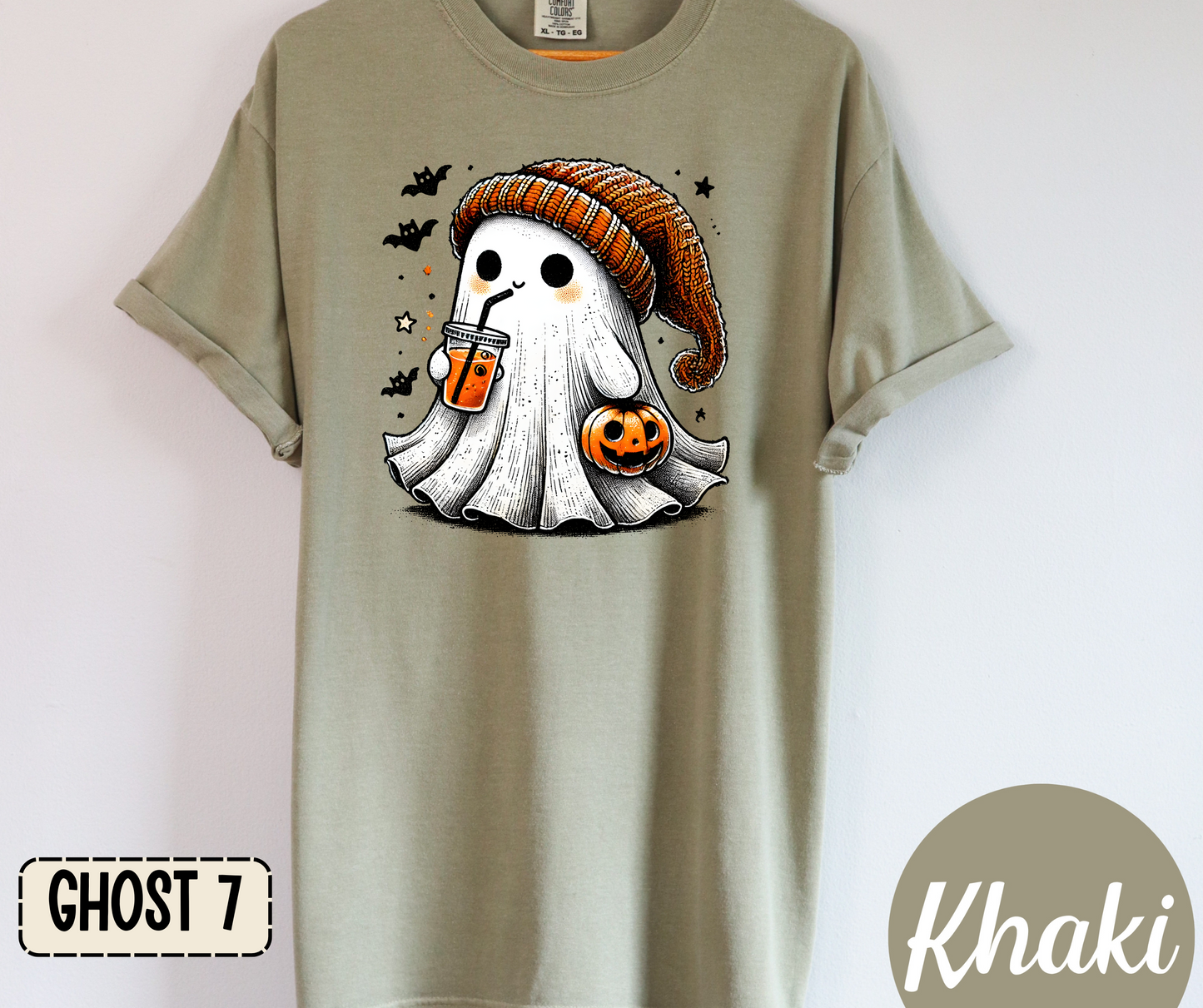 Cute Halloween Ghost(ALL in this listing- Dropdown)-DTF