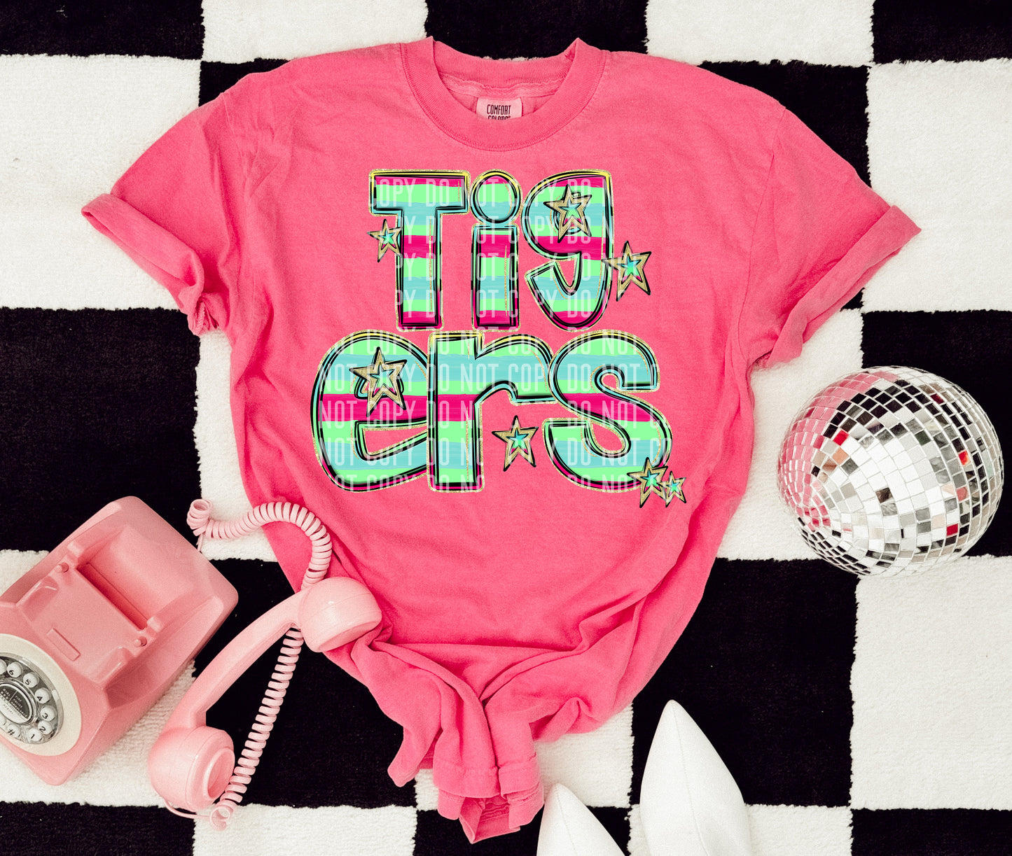 Multi Stripes Mascots(Dropdown)-DTF