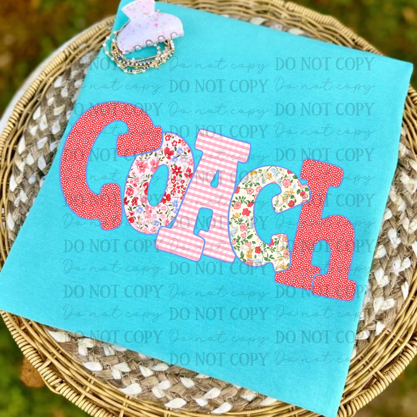 Custom Spring Floral- (Any name) DTF&UV