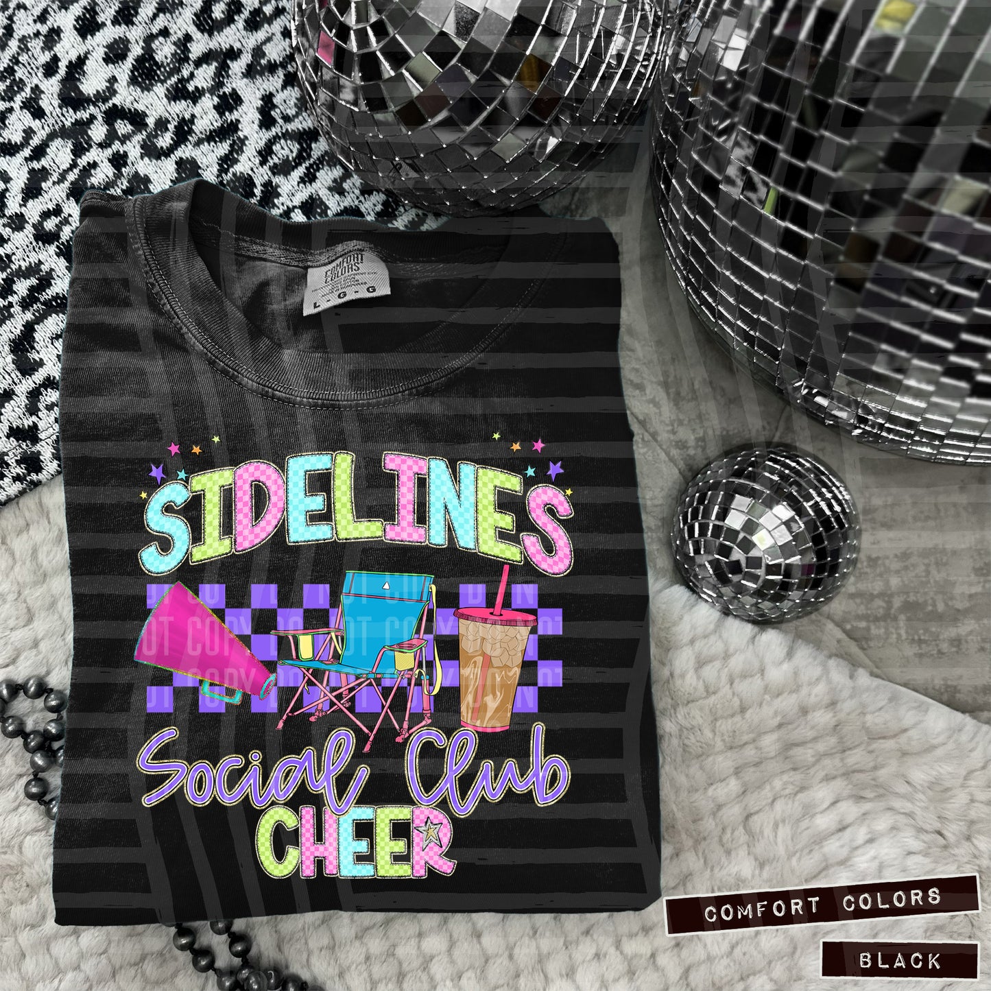 Sidelines Mama(Dropdown)-DTF