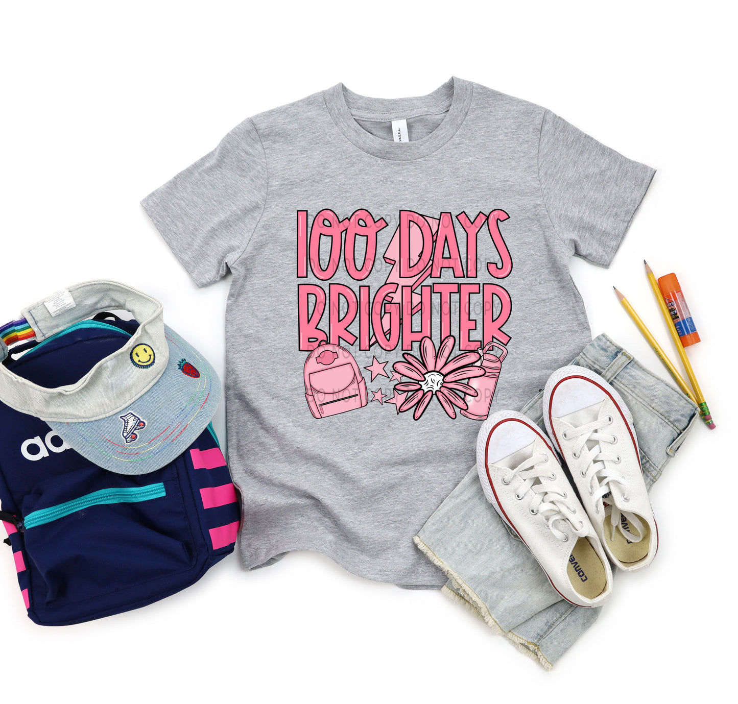 100 Days Brighter Pink - DTF