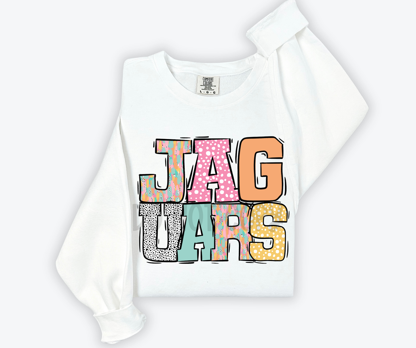 Pastel Stroke Varsity Mascots (ALL Mascots in this listing Dropdown)-DTF