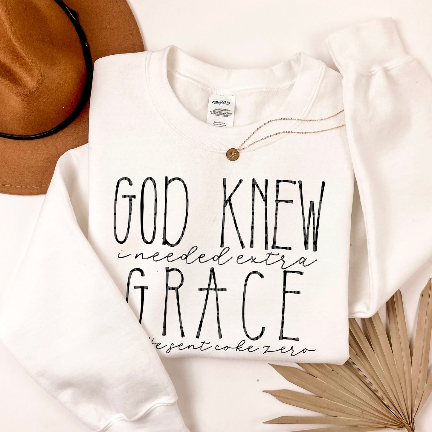 God Knew I Needed Extra Grace Coke Zero-DTF&UV