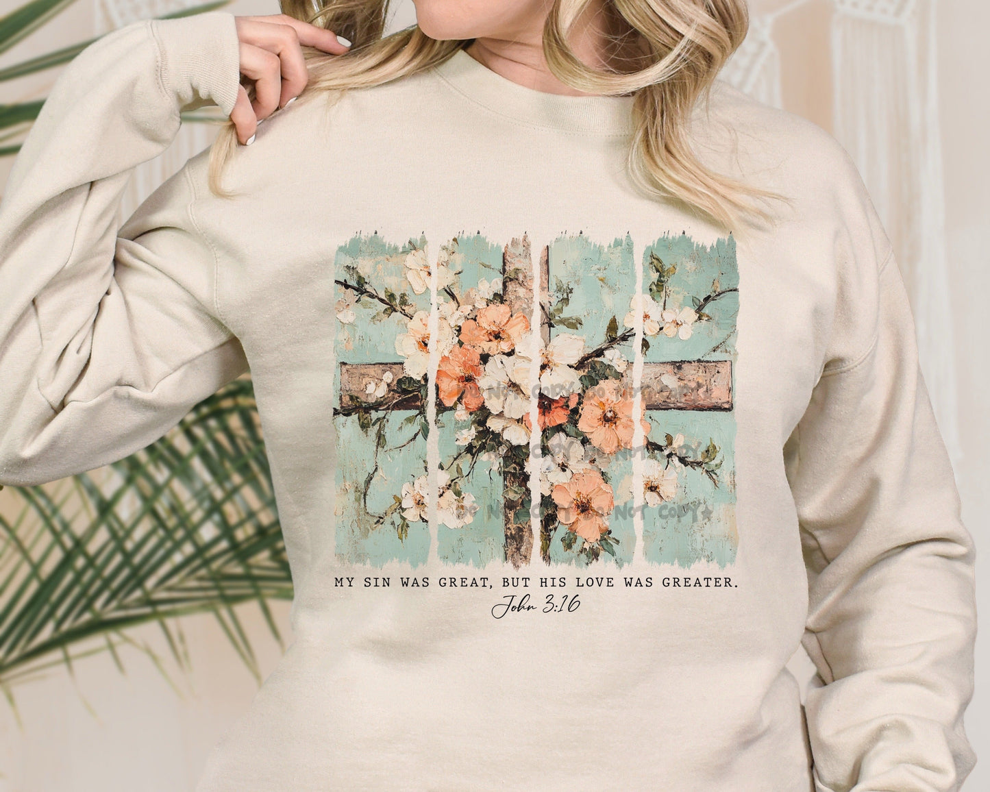 My Sin was great but his love was greater-DTF