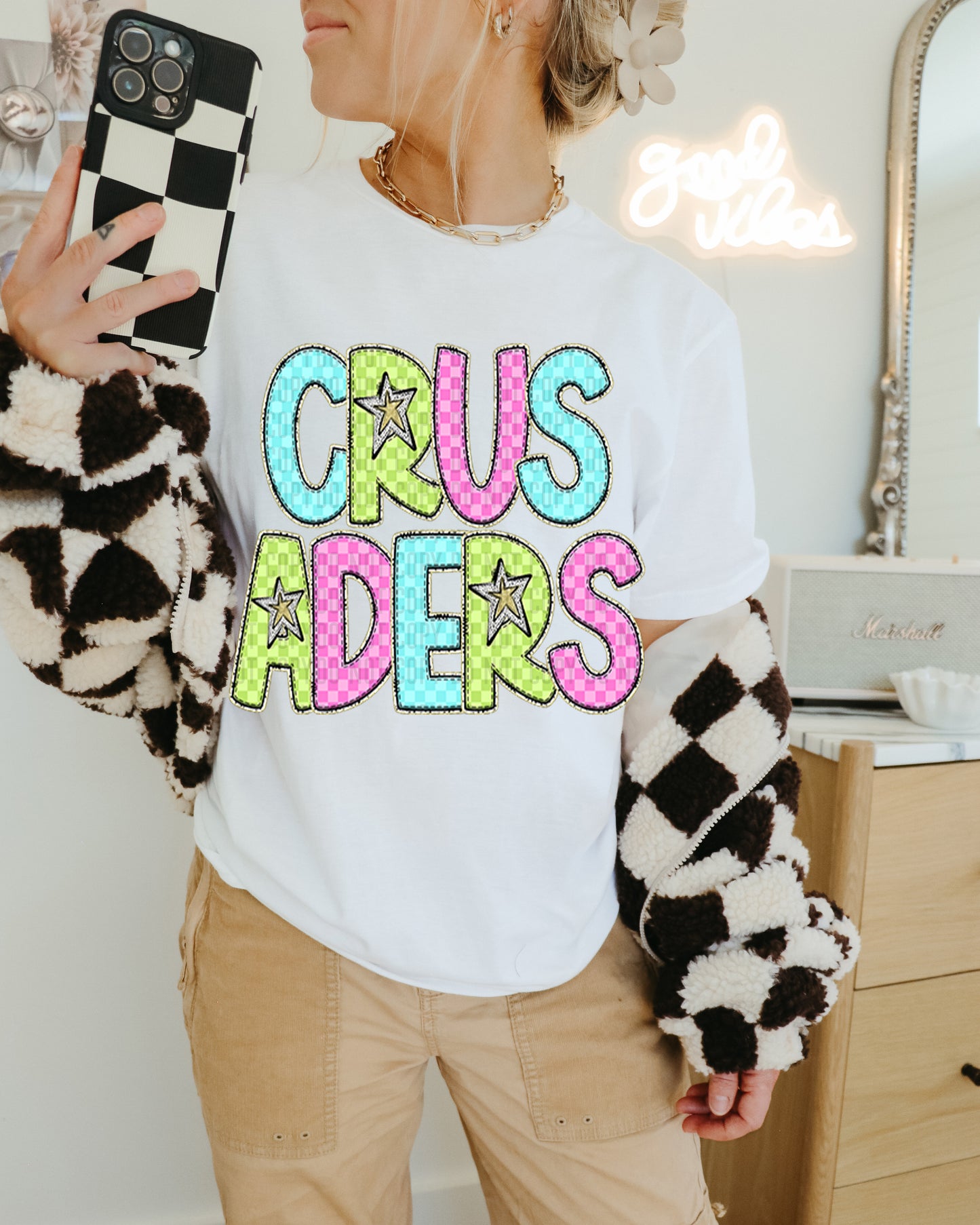 Bright Checkered (all in dropdown)-DTF