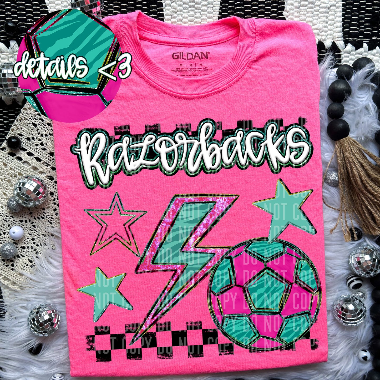 Soccer Bolt Mascots(Dropdown)-DTF