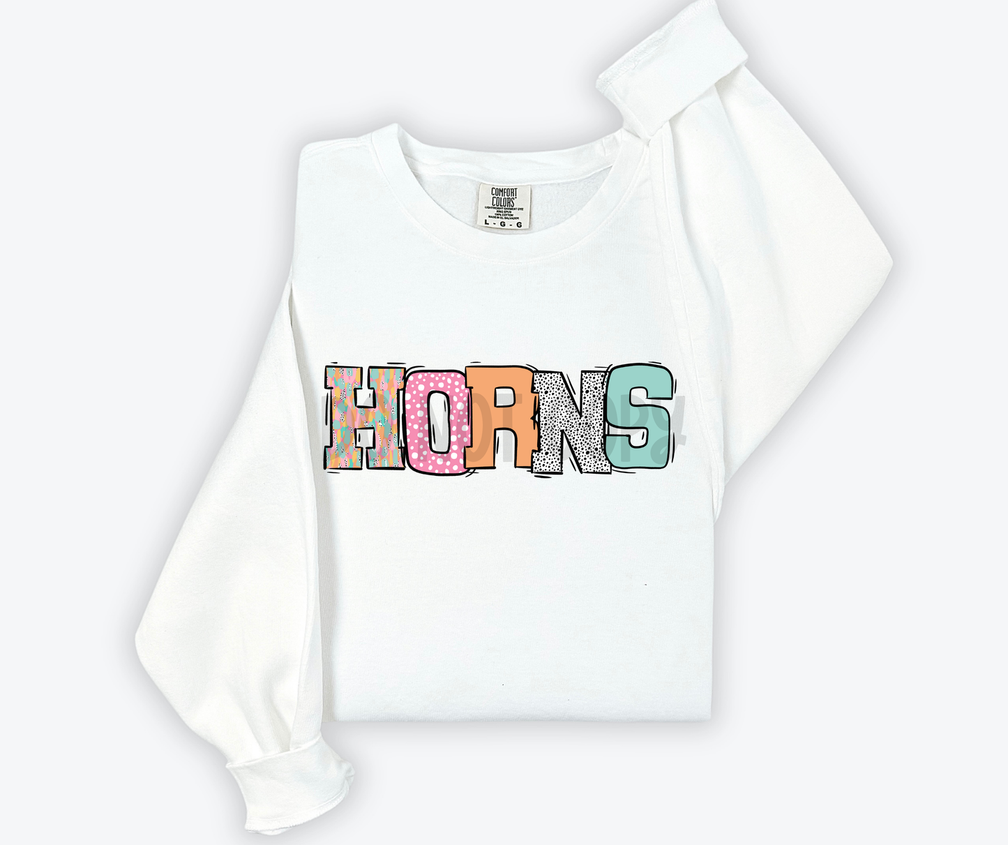 Pastel Stroke Varsity Mascots (ALL Mascots in this listing Dropdown)-DTF