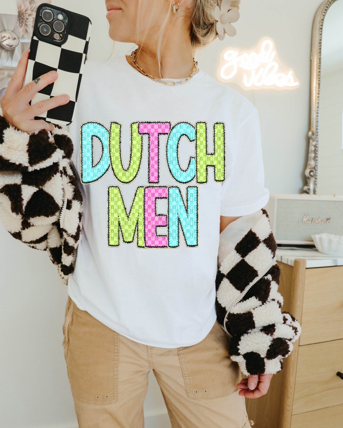 Bright Checkered (all in dropdown)-DTF