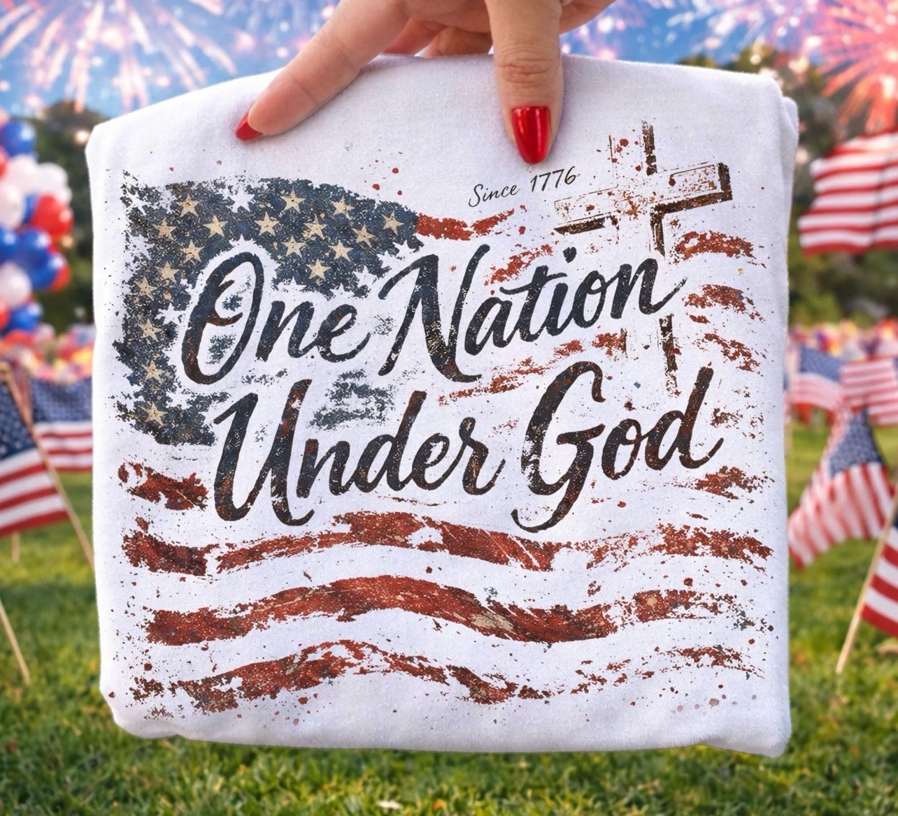 One Nation under God flag - DTF DEAL