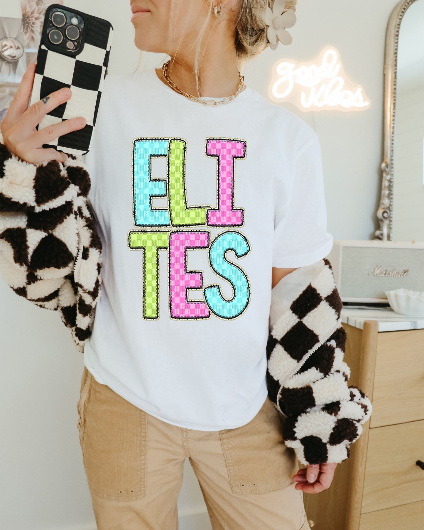 Bright Checkered (all in dropdown)-DTF