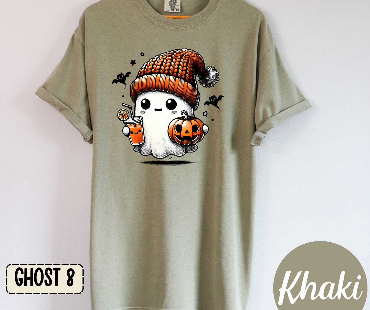 Cute Halloween Ghost(ALL in this listing- Dropdown)-DTF