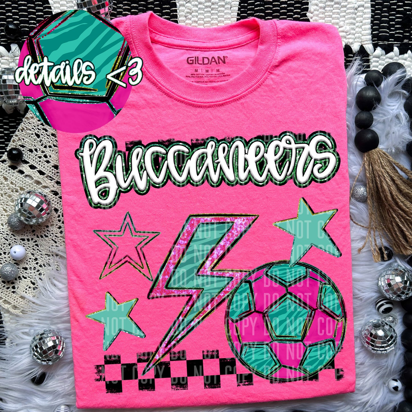 Soccer Bolt Mascots(Dropdown)-DTF