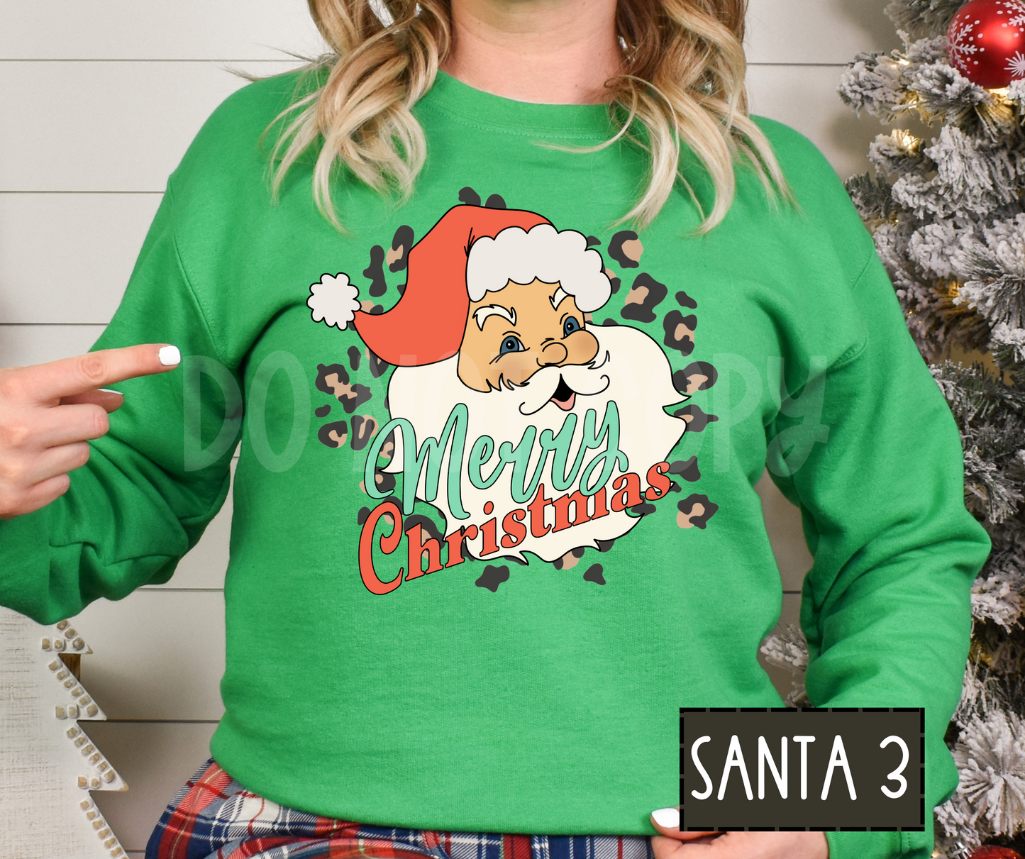 Merry Christmas Santa-DTF