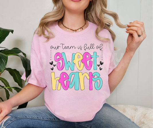 Our team is full of sweethearts-DTF