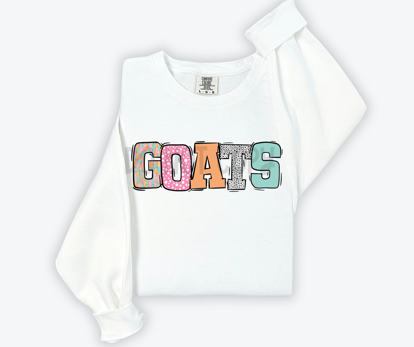 Pastel Stroke Varsity Mascots (ALL Mascots in this listing Dropdown)-DTF