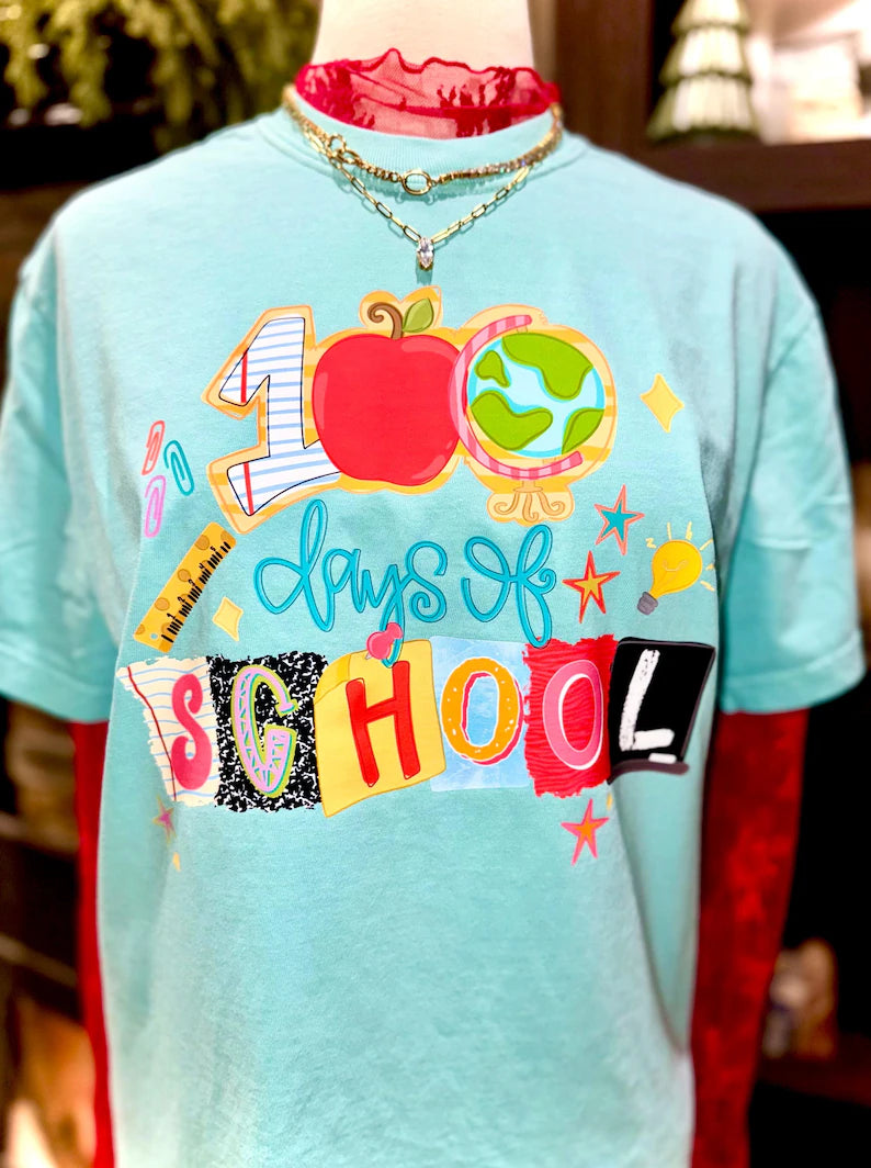 100 days of school-DTF