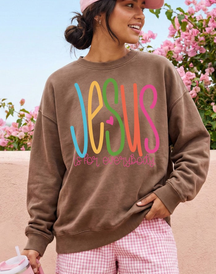 Jesus is for everybody colorful- DTF&UV