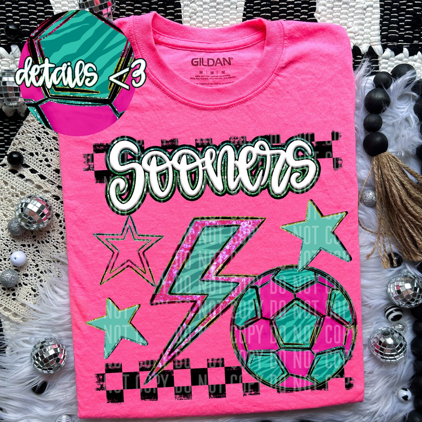 Soccer Bolt Mascots(Dropdown)-DTF