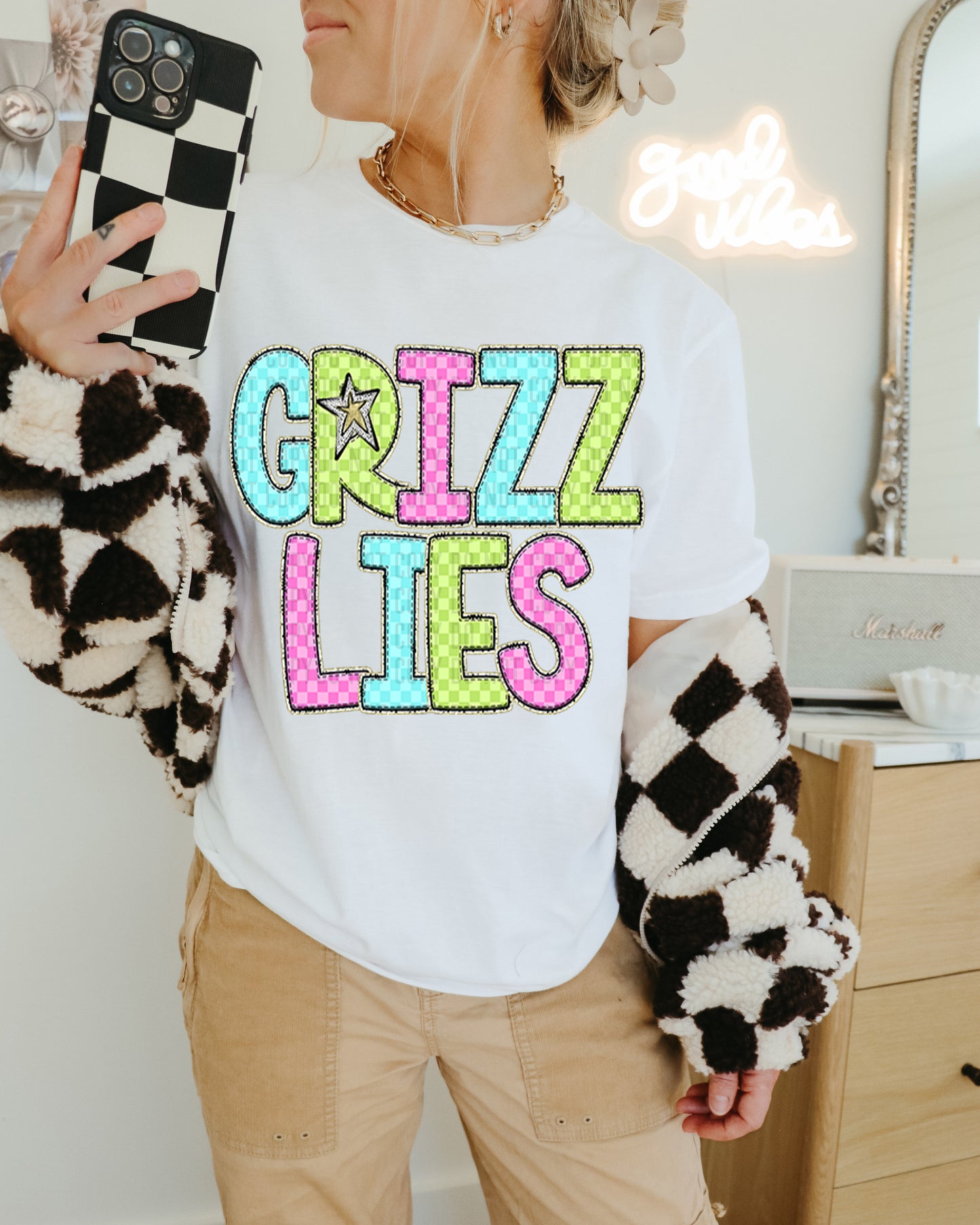 Bright Checkered (all in dropdown)-DTF