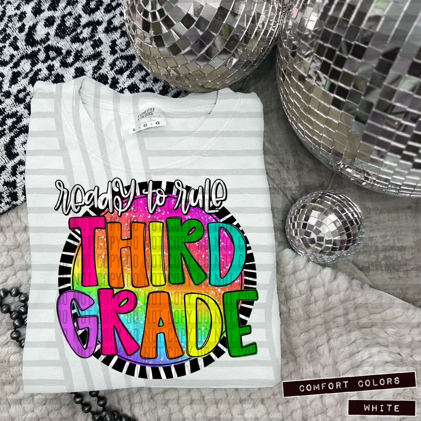 Ready to Rule- (PINK& BLUE Dropdown)- DTF&UV