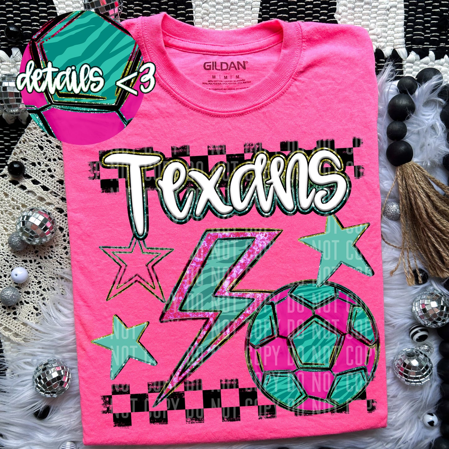 Soccer Bolt Mascots(Dropdown)-DTF