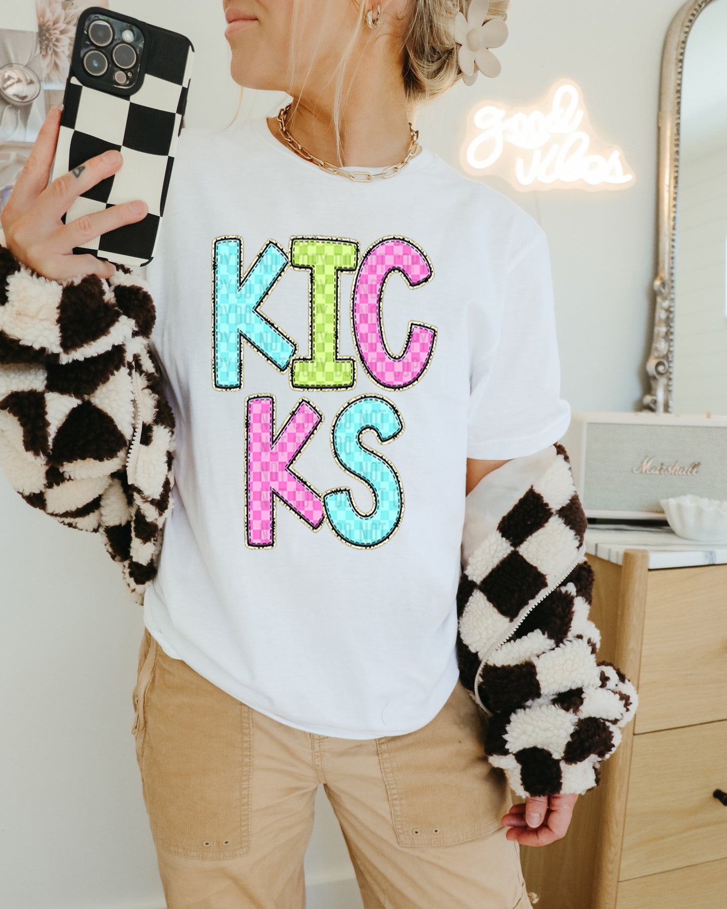 Bright Checkered (all in dropdown)-DTF