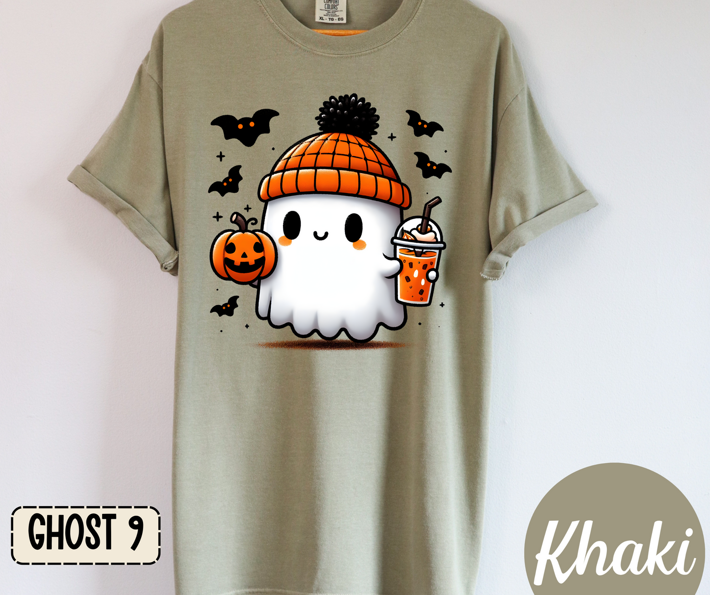 Cute Halloween Ghost(ALL in this listing- Dropdown)-DTF