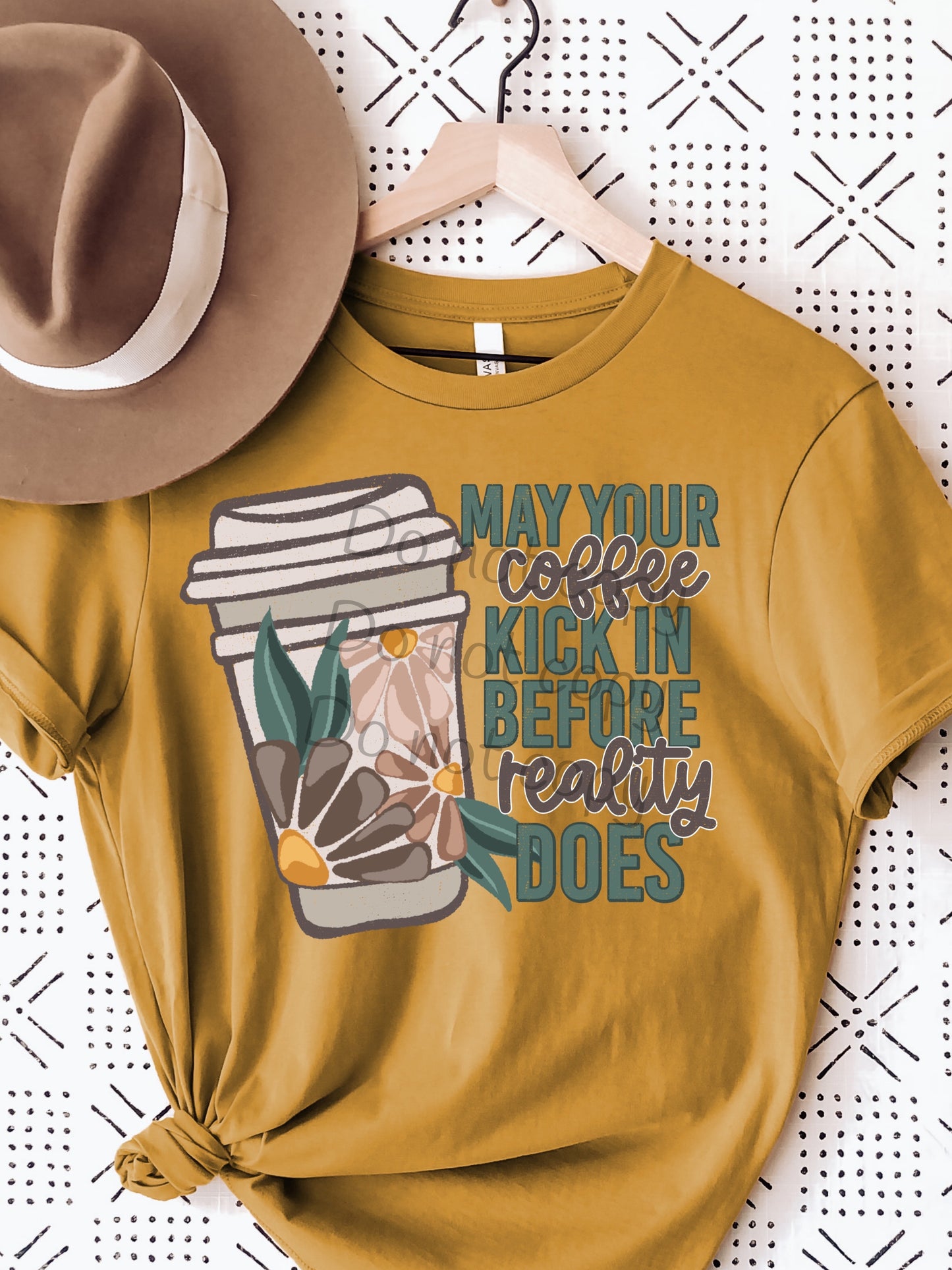 May your coffee kick in before reality does-DTF