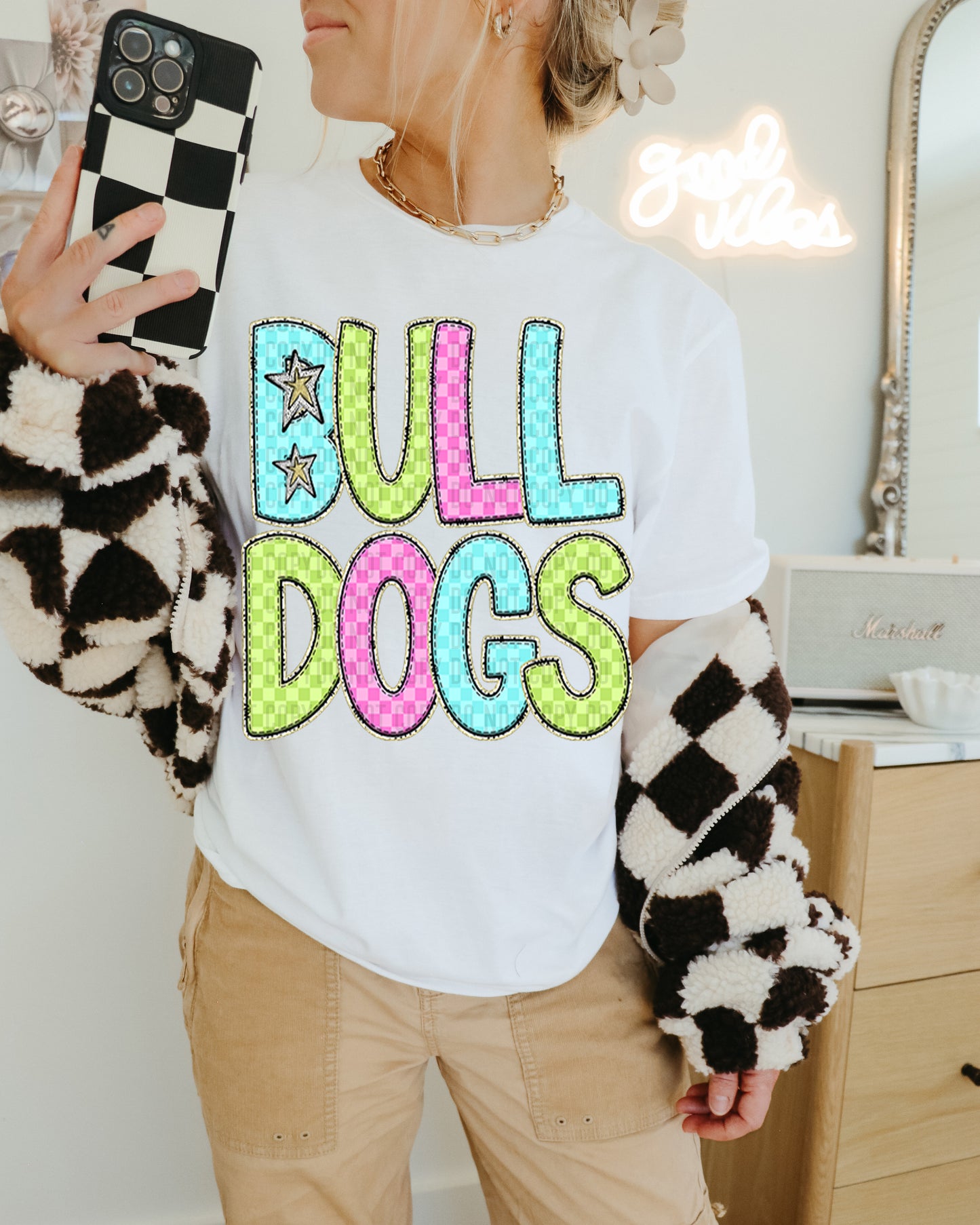 Bright Checkered (all in dropdown)-DTF