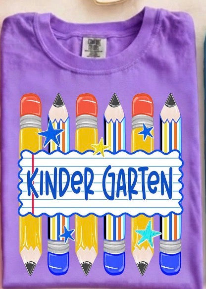 Kindergarten Pencils- DTF&UV