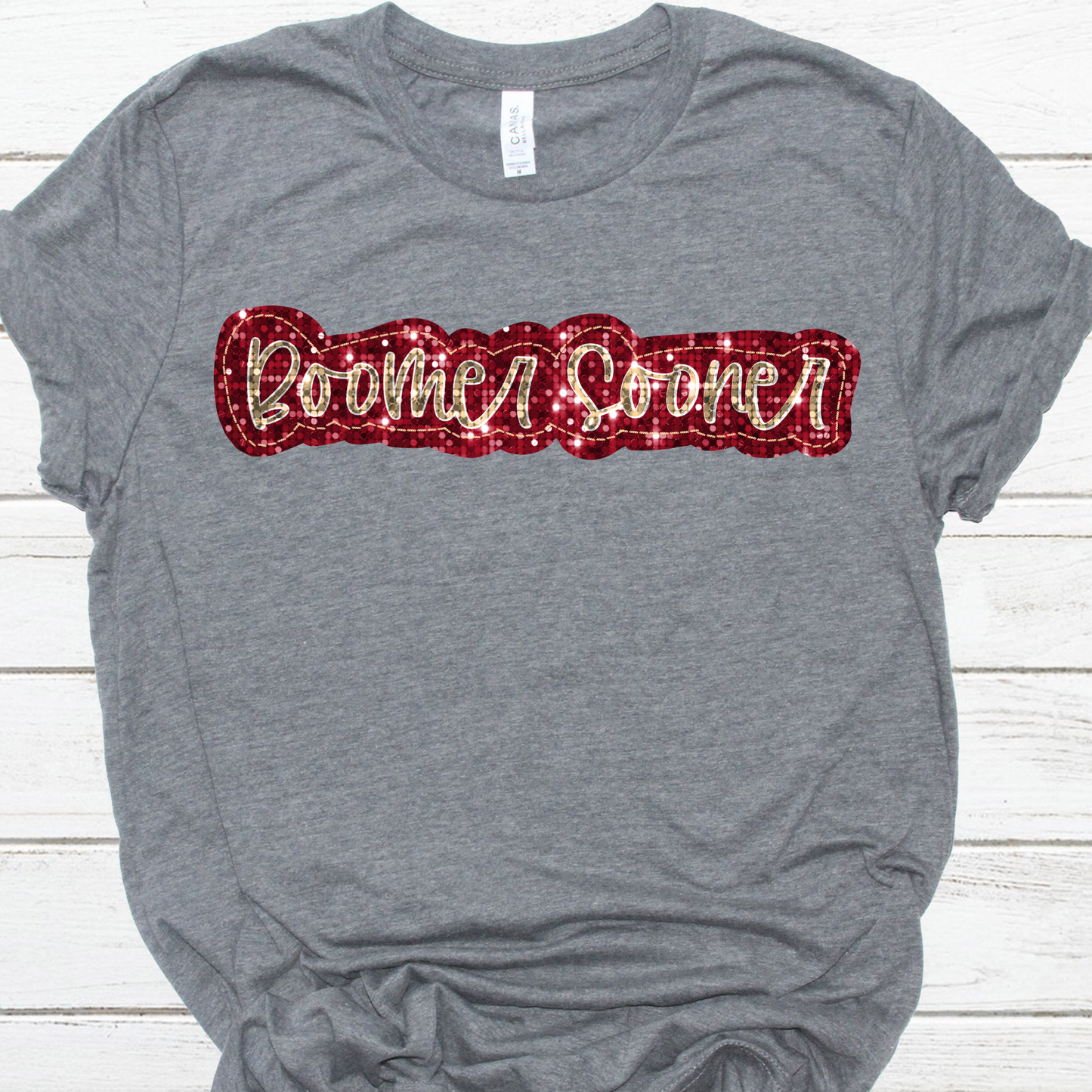 Boomer sooner sequin-DTF