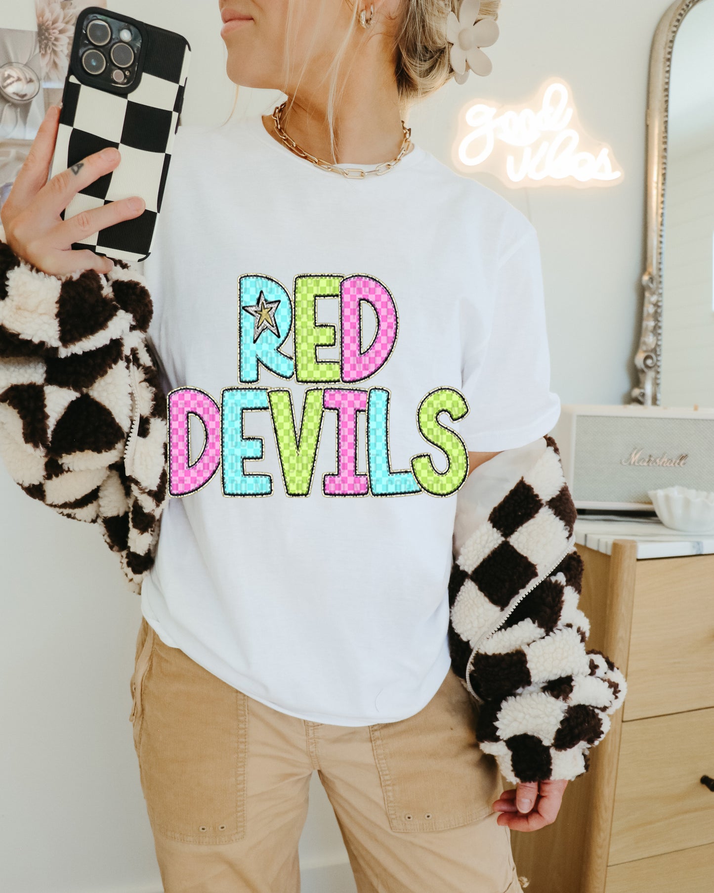 Bright Checkered (all in dropdown)-DTF