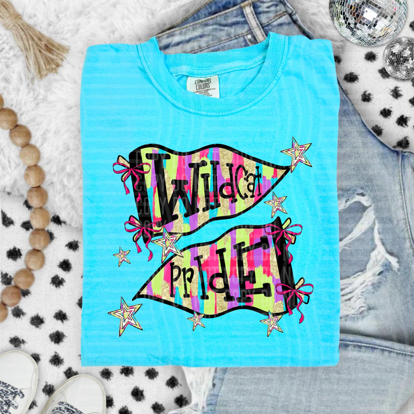 Preppy Bright Flags (Dropdown)- DTF&UV
